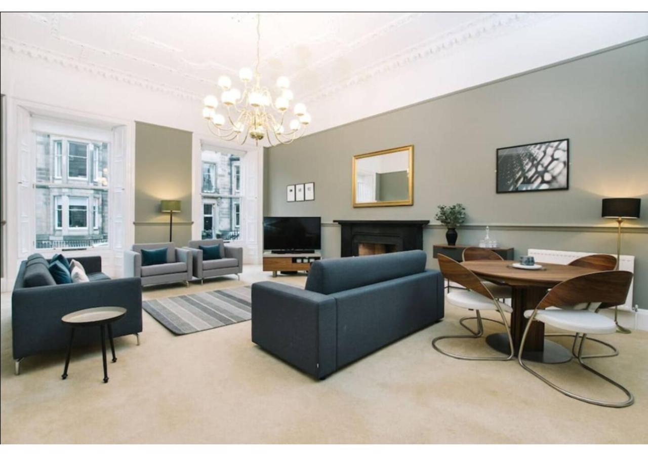 Joivy Palmerston Place Residence - Luxury City Centre Apt With Private Parking إدنبرة المظهر الخارجي الصورة